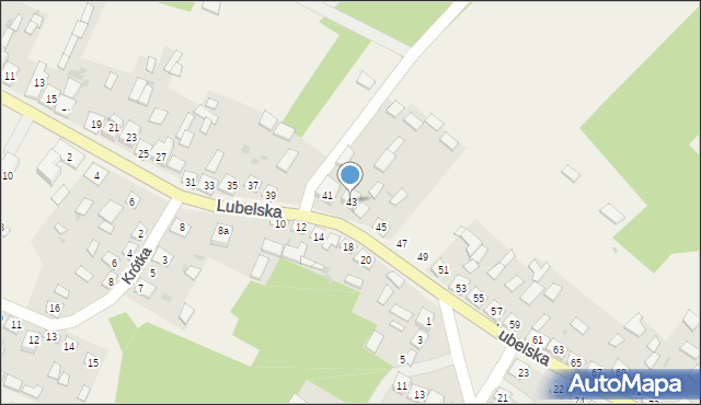 Radomyśl nad Sanem, Lubelska, 43, mapa Radomyśl nad Sanem