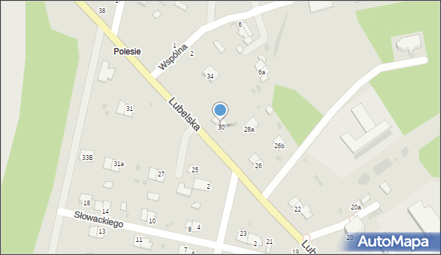 Rejowiec Fabryczny, Lubelska, 30, mapa Rejowiec Fabryczny