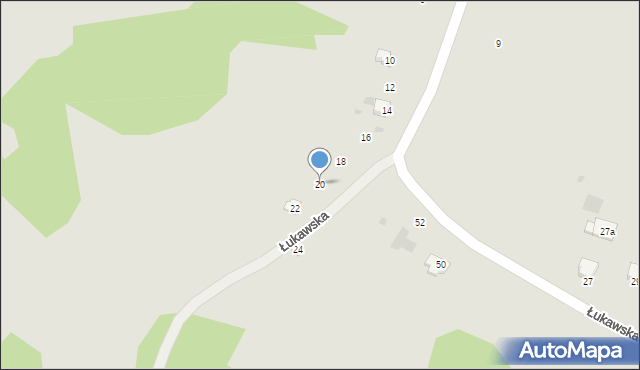 Sandomierz, Łukawska, 20, mapa Sandomierza