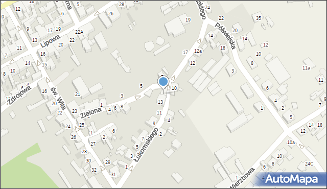 Śmigiel, Łukomskiego Zbigniewa, hm., 15, mapa Śmigiel