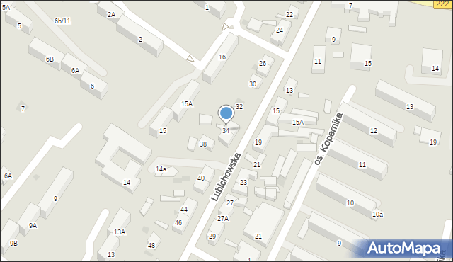 Starogard Gdański, Lubichowska, 34, mapa Starogard Gdański