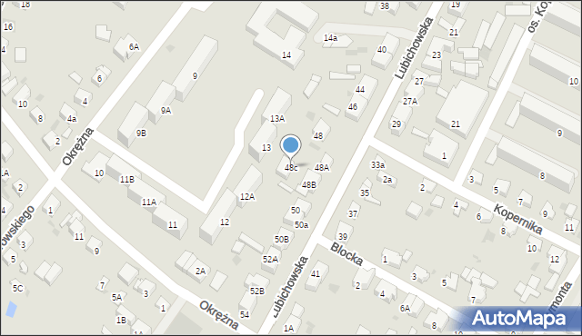 Starogard Gdański, Lubichowska, 48c, mapa Starogard Gdański