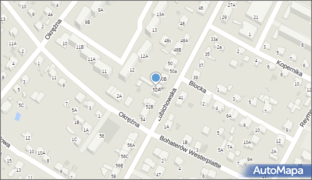 Starogard Gdański, Lubichowska, 52A, mapa Starogard Gdański