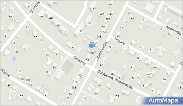 Starogard Gdański, Lubichowska, 52B, mapa Starogard Gdański