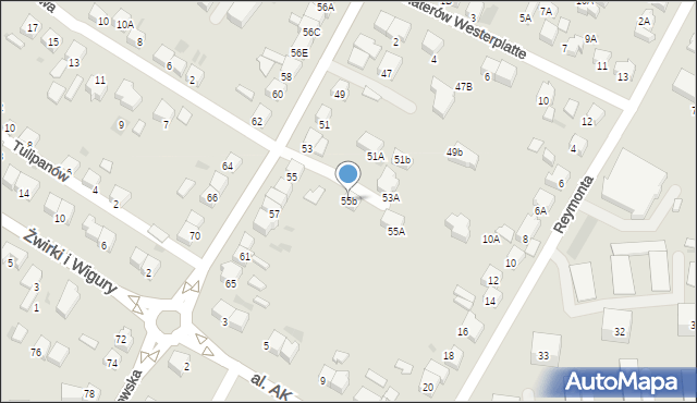 Starogard Gdański, Lubichowska, 55b, mapa Starogard Gdański