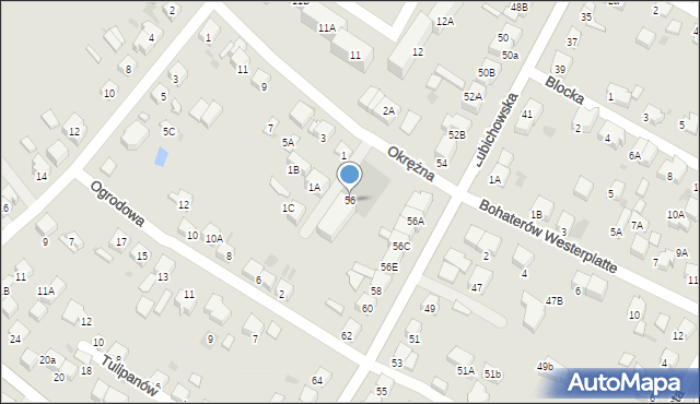 Starogard Gdański, Lubichowska, 56, mapa Starogard Gdański