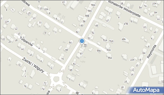 Starogard Gdański, Lubichowska, 57b, mapa Starogard Gdański