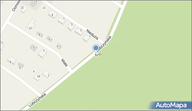 Szczecin, Lubczyńska, 5d, mapa Szczecina