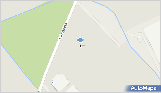 Szczecin, Lubczyńska, 8, mapa Szczecina