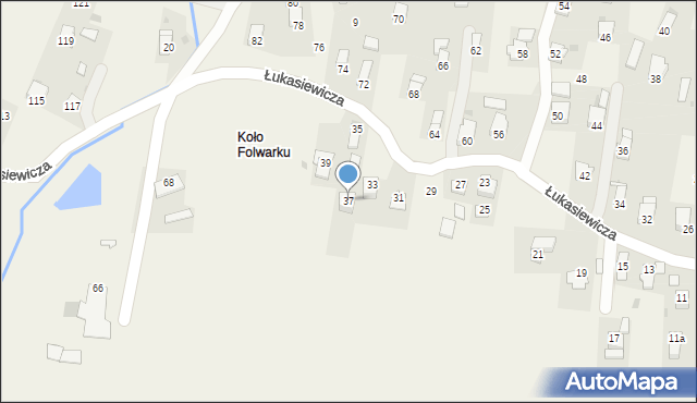 Targowiska, Łukasiewicza Ignacego, 37, mapa Targowiska