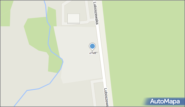 Tomaszów Mazowiecki, Luboszewska, 47/49, mapa Tomaszów Mazowiecki