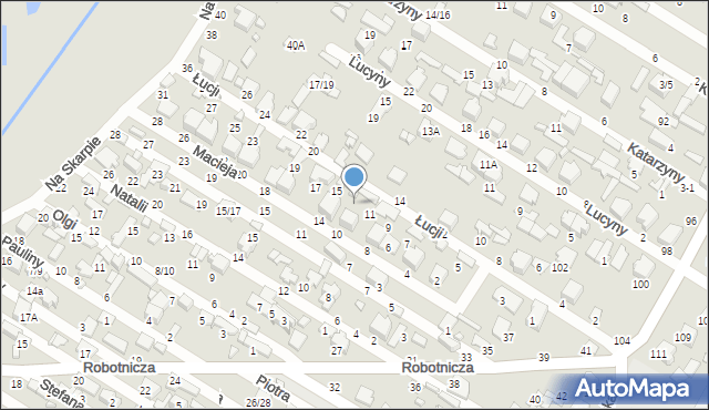 Tomaszów Mazowiecki, Łucji, 13, mapa Tomaszów Mazowiecki