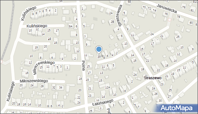 Wągrowiec, Ludwika Węgierskiego, 10, mapa Wągrowiec