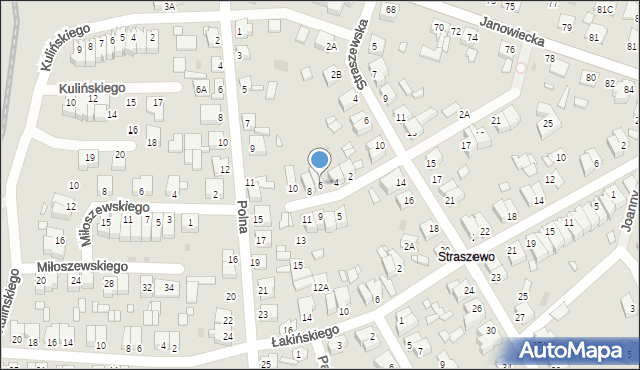 Wągrowiec, Ludwika Węgierskiego, 6, mapa Wągrowiec