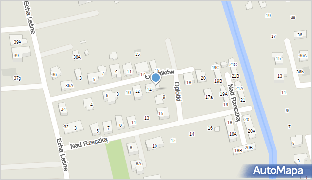 Warszawa, Łuczników, 16, mapa Warszawy