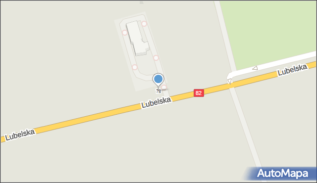 Włodawa, Lubelska, 78, mapa Włodawa