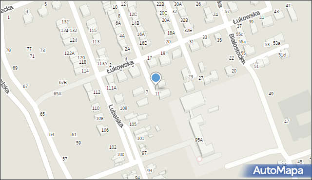 Wrocław, Łukowska, 15, mapa Wrocławia