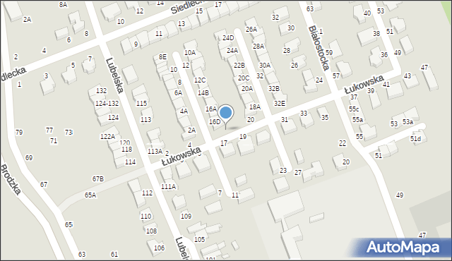 Wrocław, Łukowska, 18, mapa Wrocławia