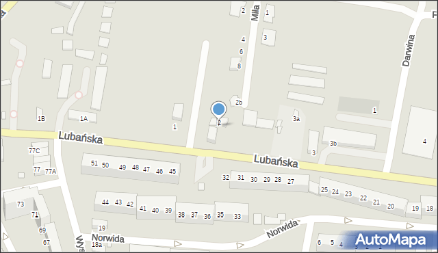 Zgorzelec, Lubańska, 2a, mapa Zgorzelec