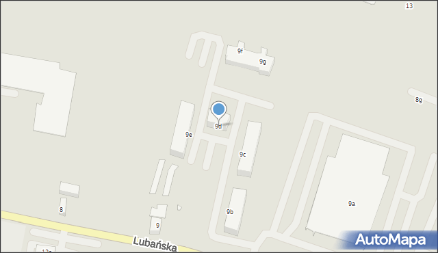 Zgorzelec, Lubańska, 9d, mapa Zgorzelec