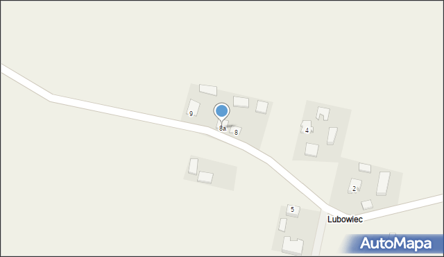 Złota, Lubowiec, 8a, mapa Złota