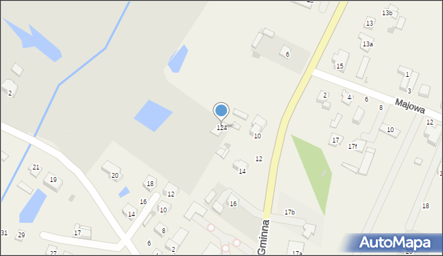 Chełm, Lwowska, 124, mapa Chełma