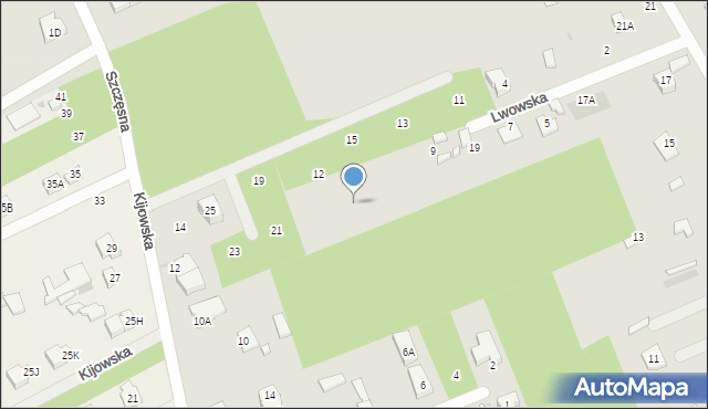 Grodzisk Mazowiecki, Lwowska, 19, mapa Grodzisk Mazowiecki