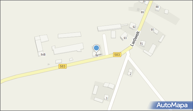 Lwówek, Lwówek, 94, mapa Lwówek