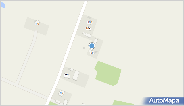Lwówek, Lwówek, 98, mapa Lwówek