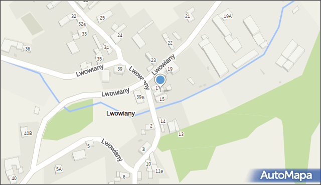 Lwowiany, Lwowiany, 16, mapa Lwowiany