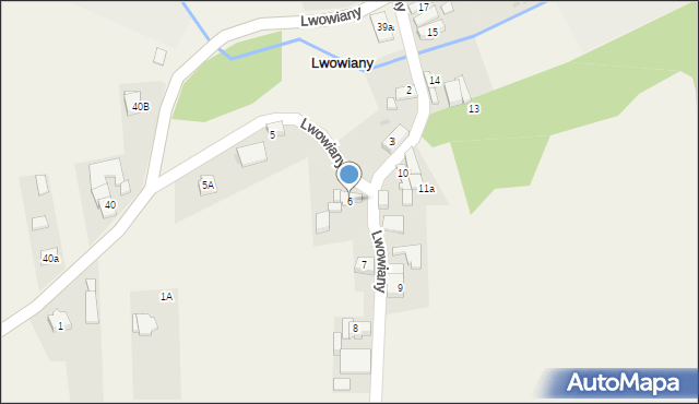 Lwowiany, Lwowiany, 6, mapa Lwowiany