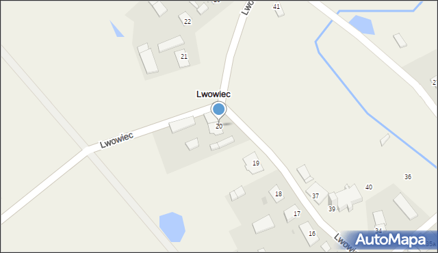 Lwowiec, Lwowiec, 20, mapa Lwowiec