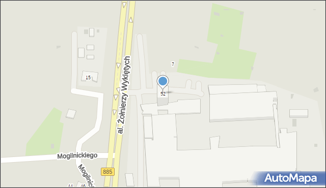 Przemyśl, Lwowska, 52, mapa Przemyśla