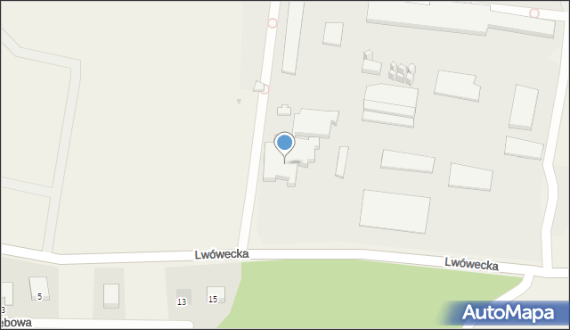 Siedlęcin, Lwówecka, 2, mapa Siedlęcin