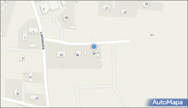 Siedlęcin, Lwówecka, 6F, mapa Siedlęcin