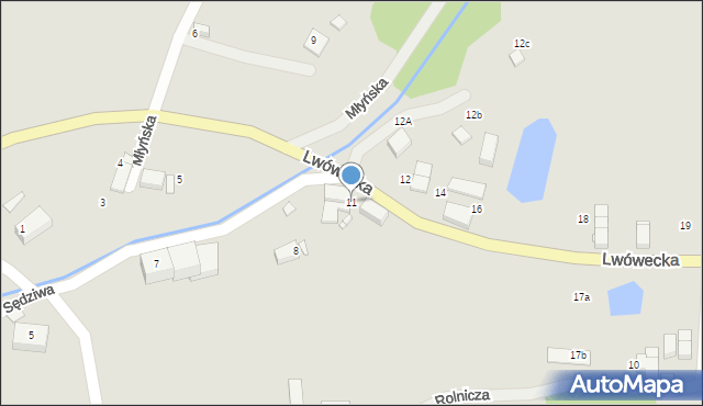 Świeradów-Zdrój, Lwówecka, 11, mapa Świeradów-Zdrój