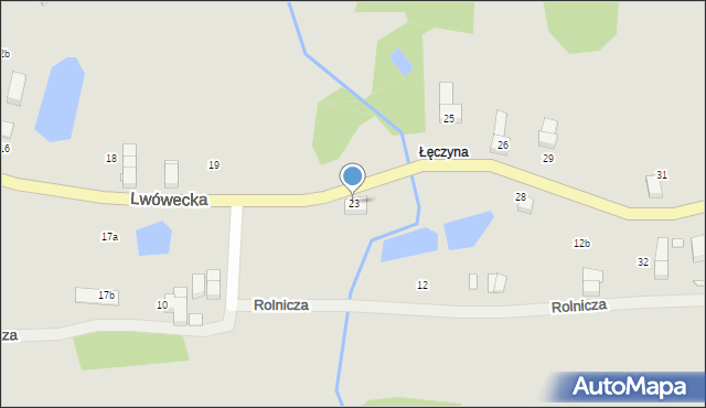 Świeradów-Zdrój, Lwówecka, 23, mapa Świeradów-Zdrój