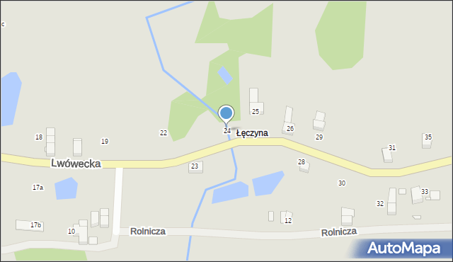 Świeradów-Zdrój, Lwówecka, 24, mapa Świeradów-Zdrój