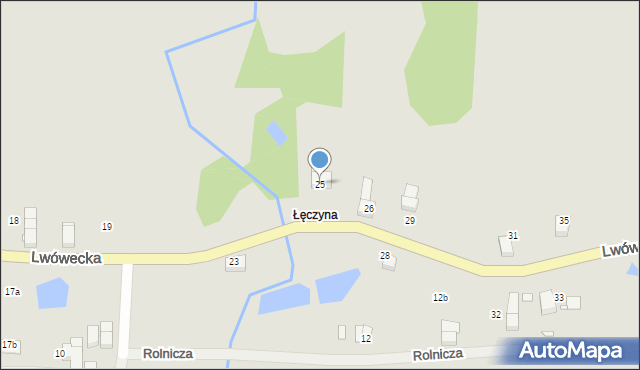 Świeradów-Zdrój, Lwówecka, 25, mapa Świeradów-Zdrój