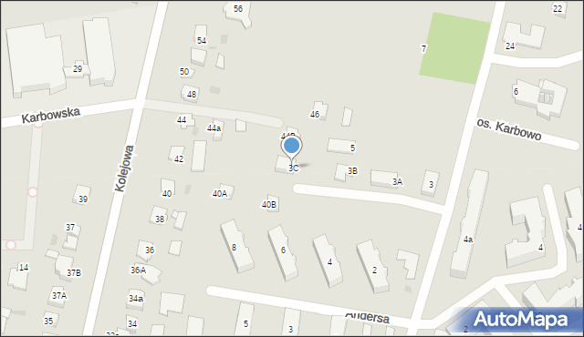 Brodnica, Łyskowskiego Ignacego, 3C, mapa Brodnica