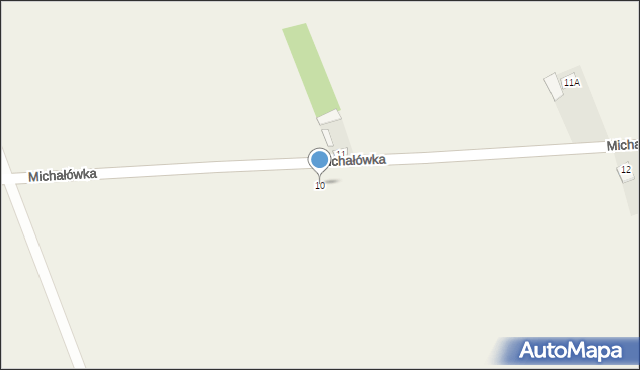 Łychów, Łychów, 10, mapa Łychów