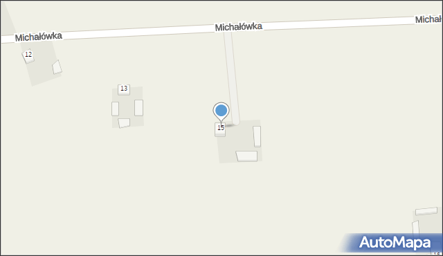 Łychów, Łychów, 15, mapa Łychów