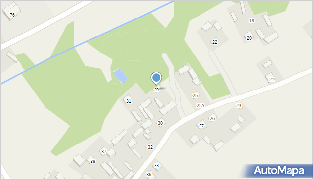 Łychów Gościeradowski, Łychów Gościeradowski, 29, mapa Łychów Gościeradowski