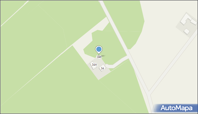 Łyna, Łyna, 34b, mapa Łyna