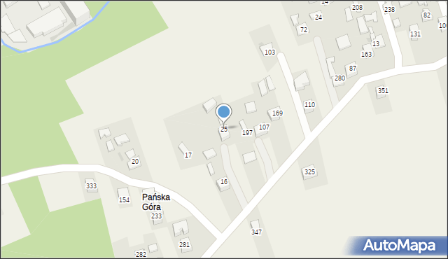 Łysa Góra, Łysa Góra, 25, mapa Łysa Góra