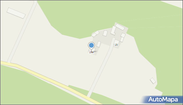 Łysaków, Łysaków, 19a, mapa Łysaków