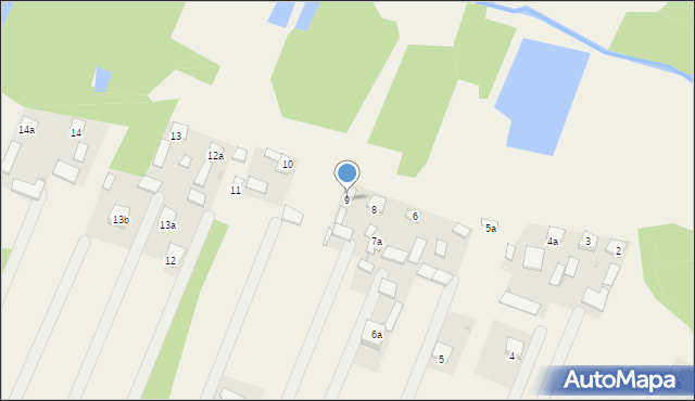 Łysaków, Łysaków, 9, mapa Łysaków