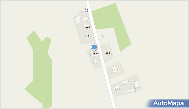 Łysakówek, Łysakówek, 22C, mapa Łysakówek