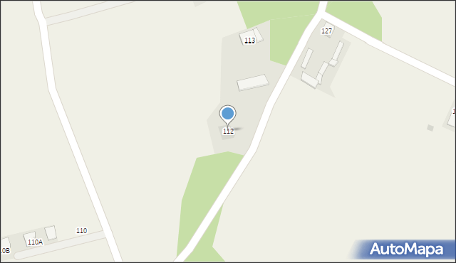 Łyse, Łyse, 112, mapa Łyse
