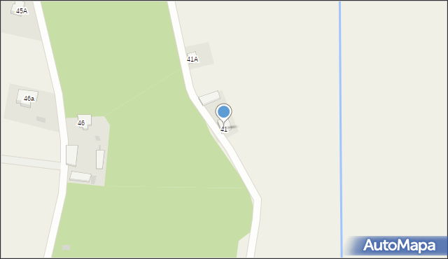 Łyse, Łyse, 41, mapa Łyse